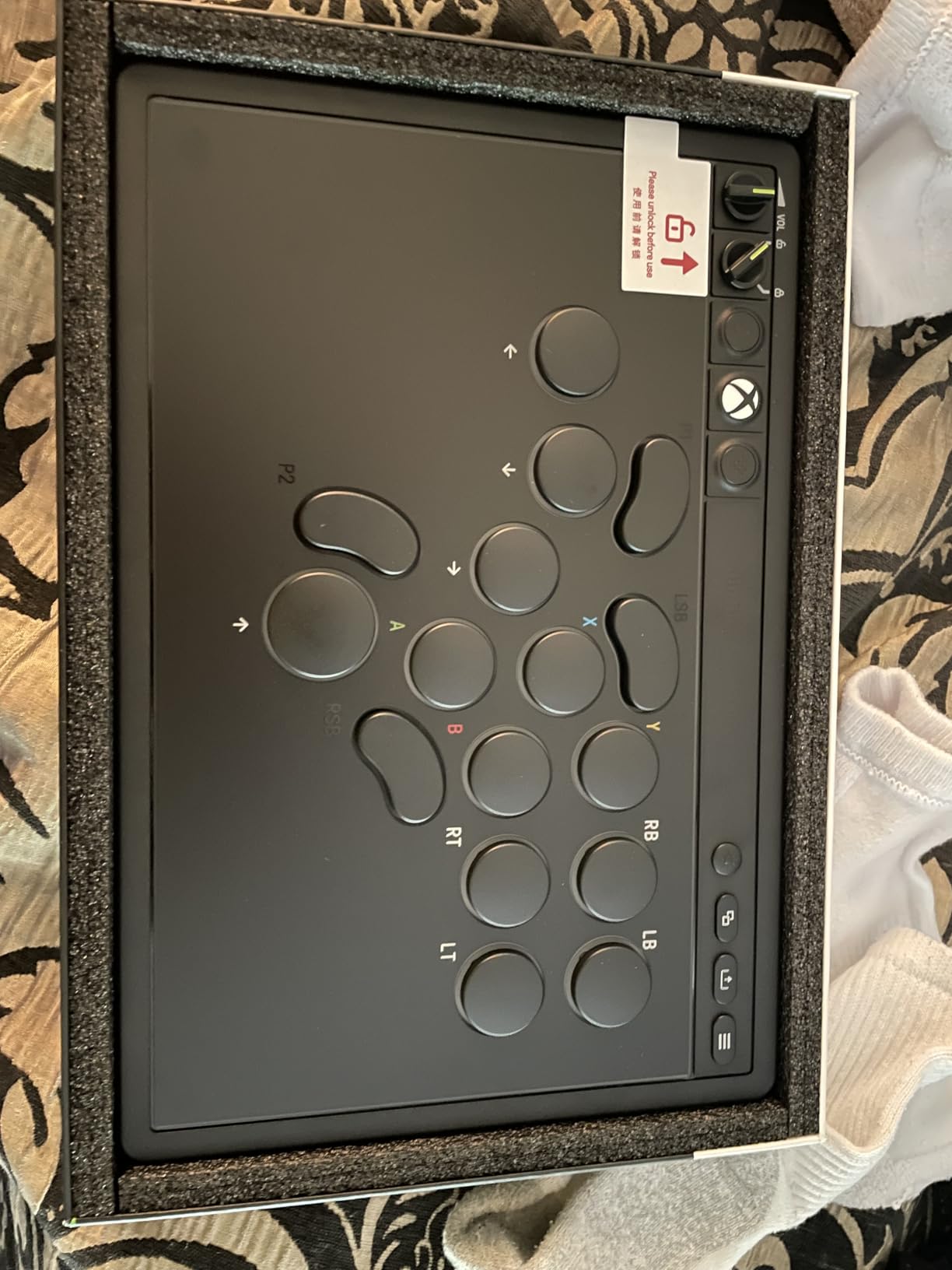 8BitDo All-Button Arcade Controller for Xbox Series X|S, Xbox One & PC | Officially Licensed, 2.4G Wireless, Leverless, Low-Profile Mechanical Switches, Programmable, Hot-Swappable PCB, RGB Lighting customer photo 1