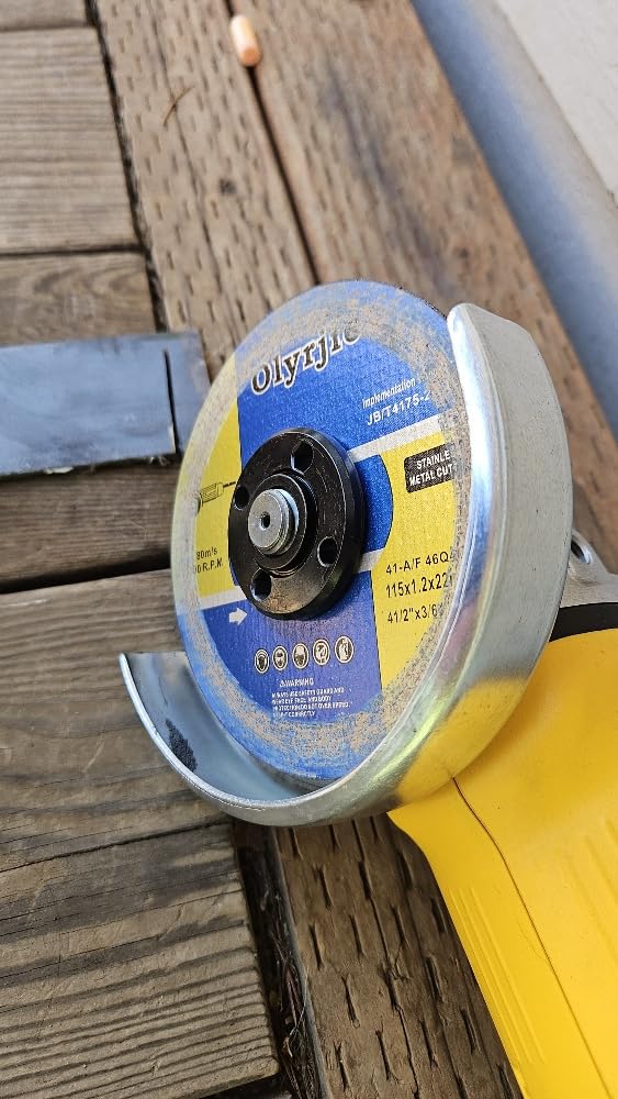 10 Pack 4 1/2 in Cut Off Wheel Cutting Wheels for Angle Grinders customer photo 1