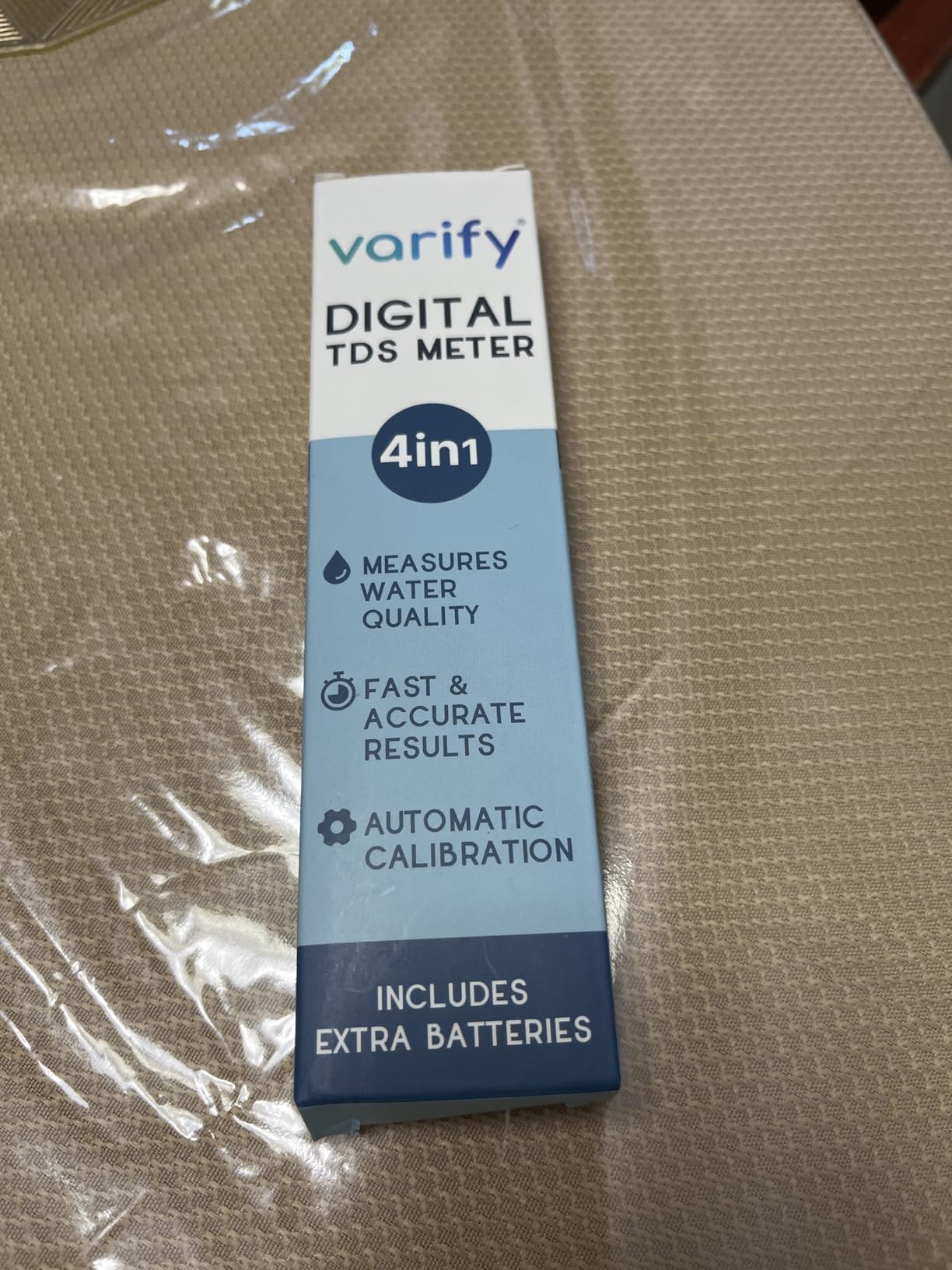 Varify TDS Meter Digital Water Tester for Drinking Water Instant 4in1 Test - Extra Batteries Included, Instant Results, Aquarium Safe, Hydroponics Ready, Portable Design, Accurate PPM Readings customer photo 2