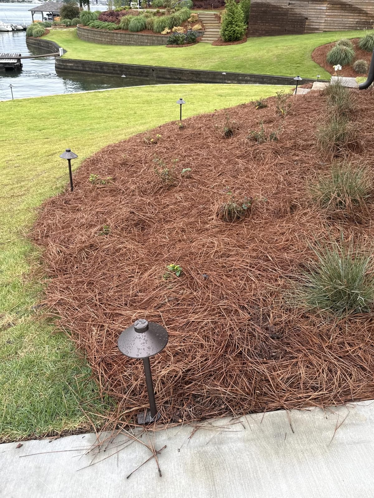 PARTPHONER Low Voltage Landscape Lighting 12-Pack, Aluminum 12V Pathway Lights with G4 Bulbs, Waterproof Oil Rubbed Bronze Color Wired Path Lights with Connectors for Walkway Yard Garden customer photo 2