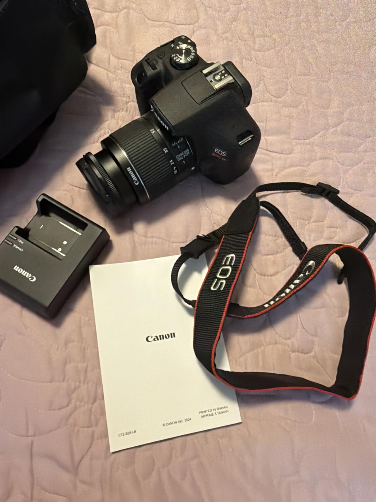 Canon EOS Rebel T7 DSLR Camera with 18-55mm Lens Bundle | For Beginner Photography | 24.1MP APS-C DSLR Camera | Built-in Wi-Fi & NFC + 64GB Memory Card + Camera Bag customer photo 1