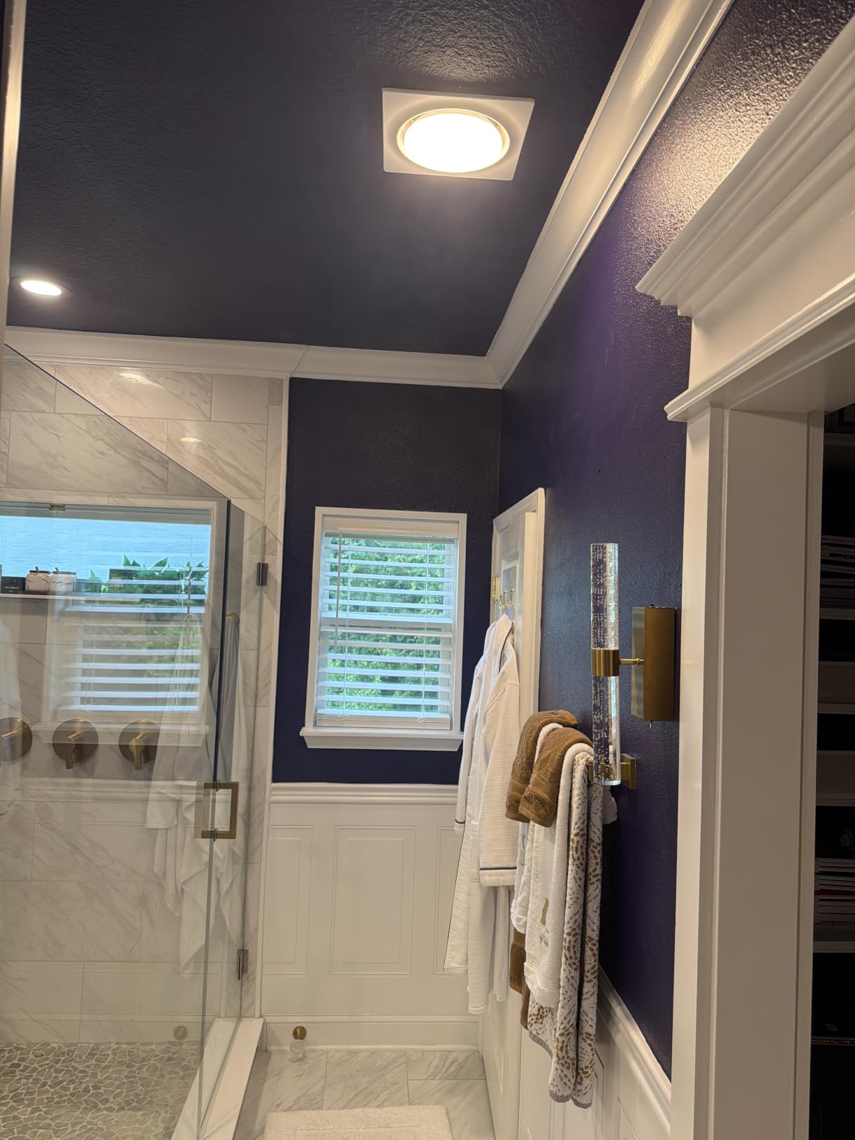 VIVOHOME Bathroom Exhaust Fan with Light & Humidity Sensor (160-110-50CFM) customer photo 2