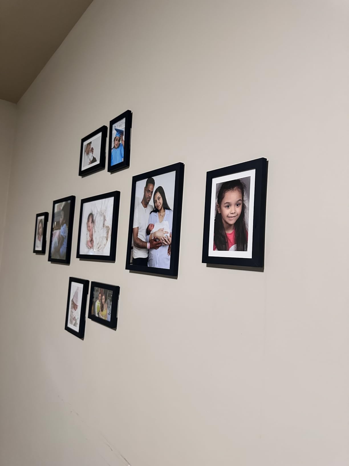 upsimples Picture Frames set of 19, Including 8x10, 5x7, 4x6 Black Frame | Multi Picture Frames Collage Wall Decor, Gallery Wall Frame Set customer photo 2