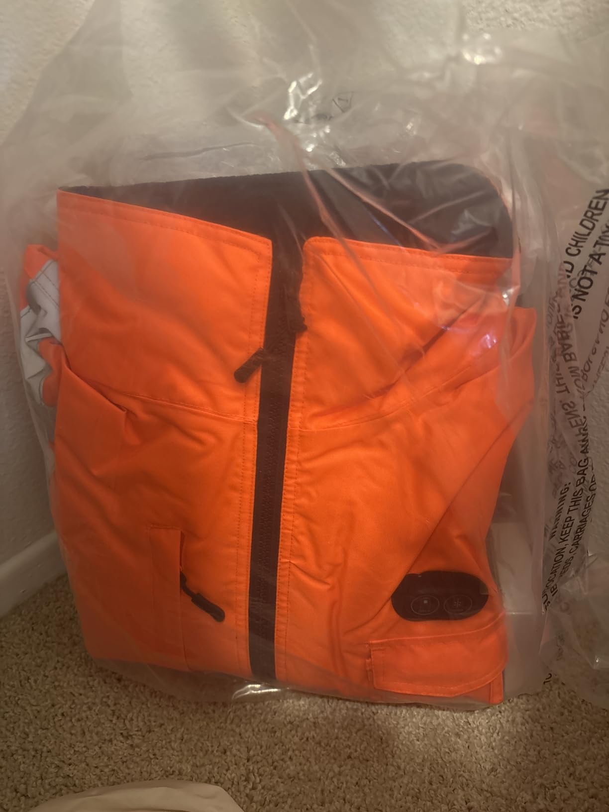 Heated Safety Jacket for Men, ANSI Class 3 Work Coat with Battery customer photo 2