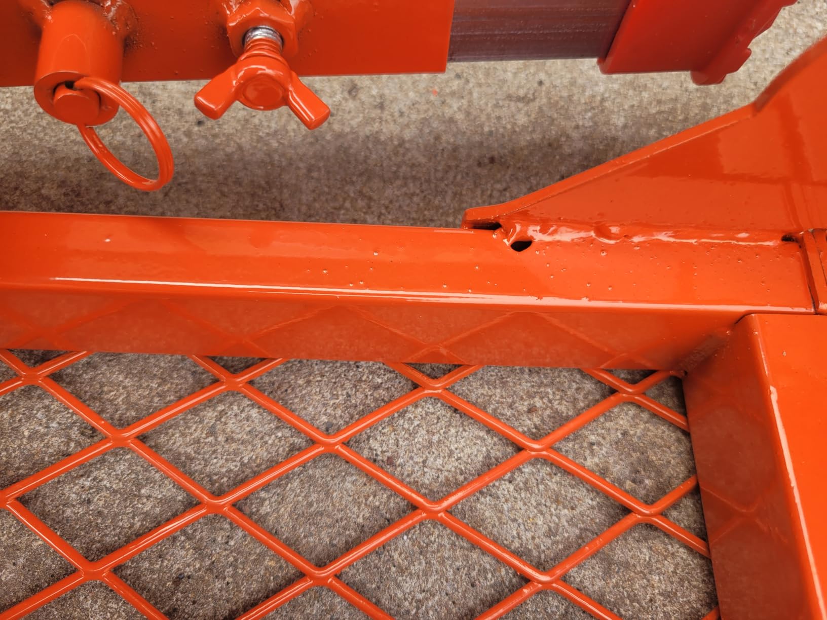 Foldable Scaffolding Platform, 70.8x15.2x36.2-62 Inch Work Platform customer photo 1