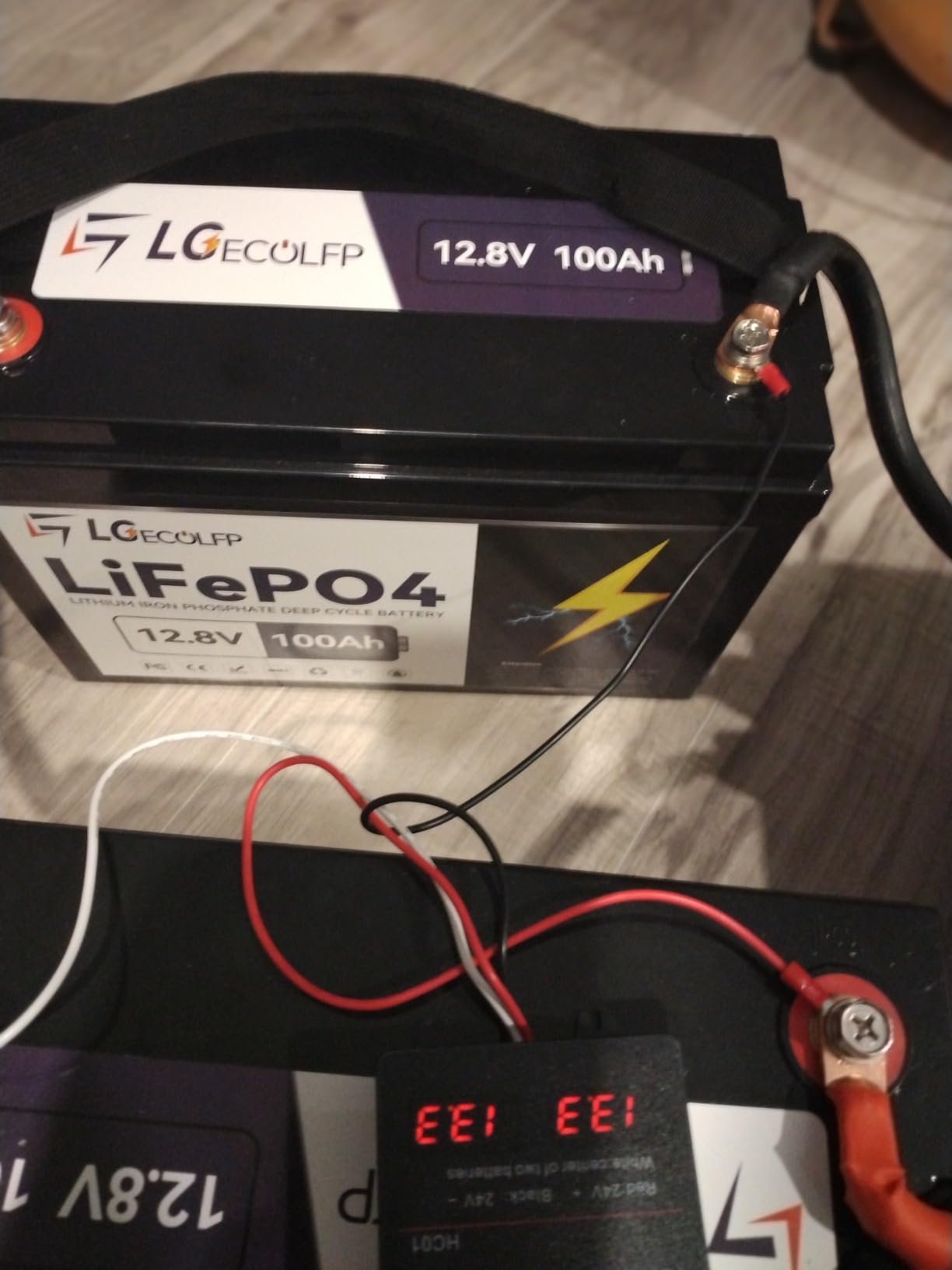 24V 50Ah Trolling Motor Lithium Battery,Built-in 50A BMS,1280W Power Output,Deep Cycle Group LiFePO4 Battery Perfect for Trolling Motor, Marine, RV, Fishing Finder, Solar and Off Grid customer photo 1