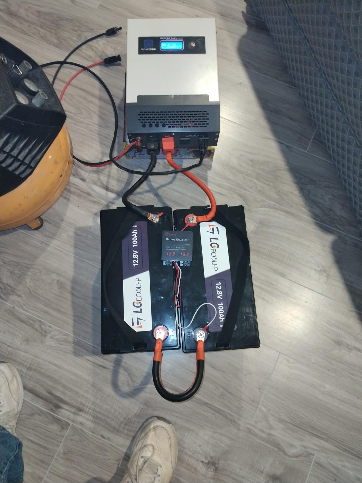 24V 50Ah Trolling Motor Lithium Battery,Built-in 50A BMS,1280W Power Output,Deep Cycle Group LiFePO4 Battery Perfect for Trolling Motor, Marine, RV, Fishing Finder, Solar and Off Grid customer photo 2
