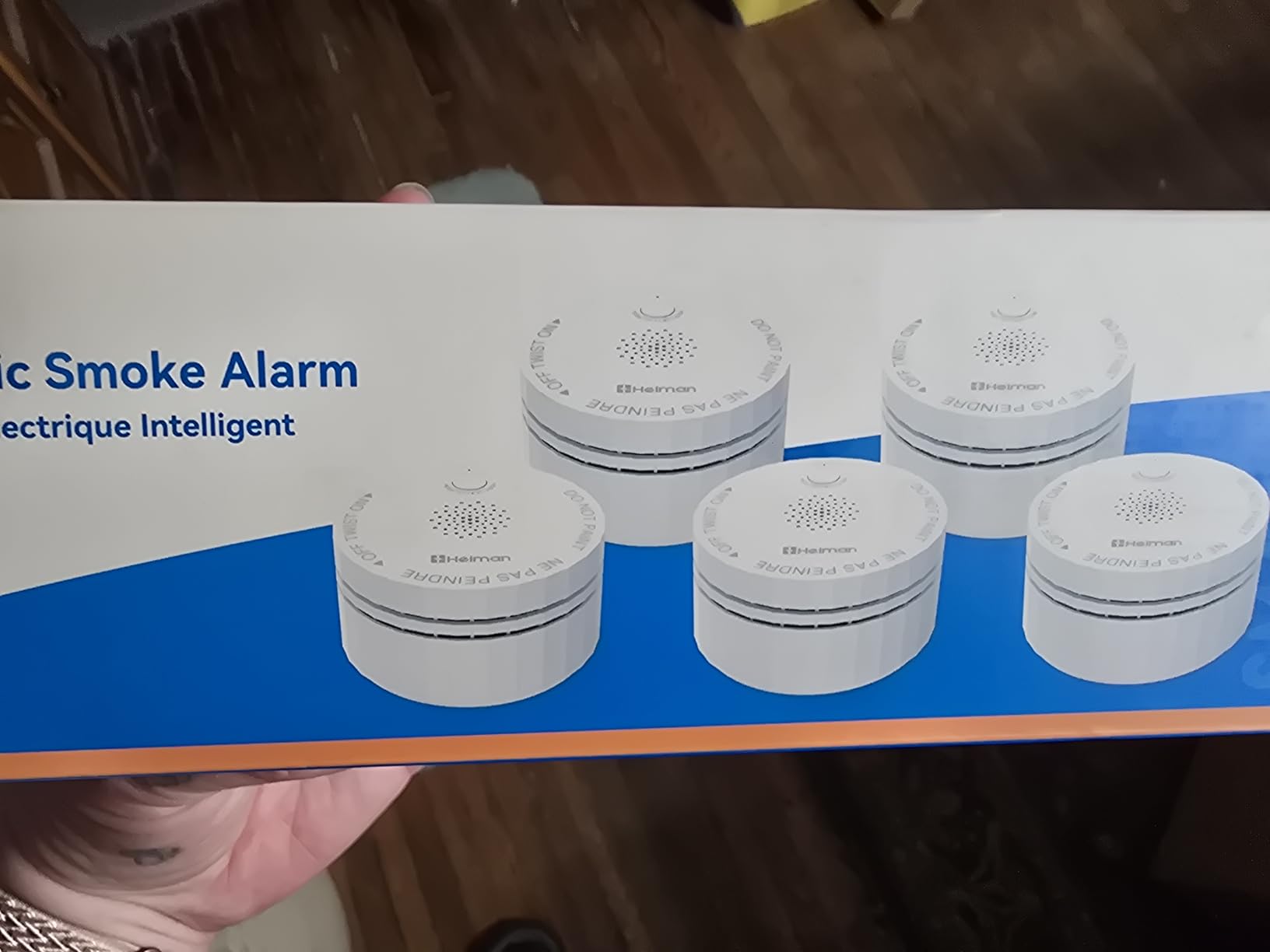 Heiman Smoke Detector, Wireless Interconnected Smoke Alarm for Home, 3 Pack customer photo 1