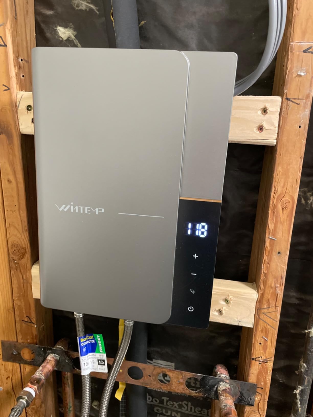 27kW 240V Tankless Water Heater Electric Whole House, Up to 6.3 GPM | Instant Endless Hot Water, ETL Certified, Whole House Use, Self-Modulating Energy Saving customer photo 2