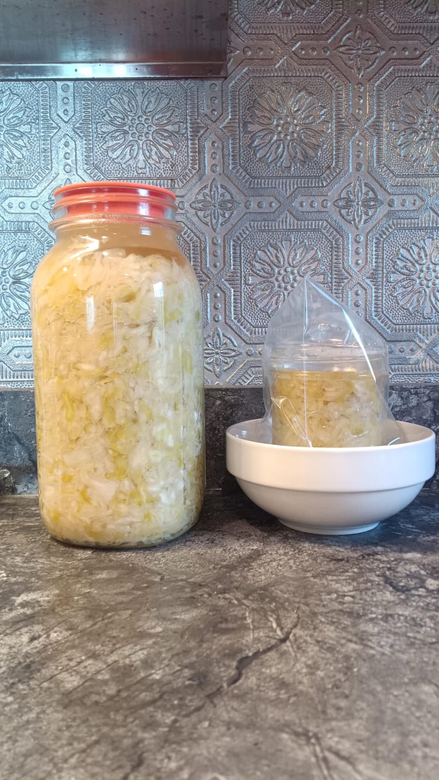 Advanced Fermentation Kit for Wide Mouth Mason Jars w/Fermentation Weights | Complete Kit for Fermenting Kimchi, Sauerkraut, Fermented Goods, Pickling Kit, Fermenting Supplies for Beginners Burping Lids customer photo 2