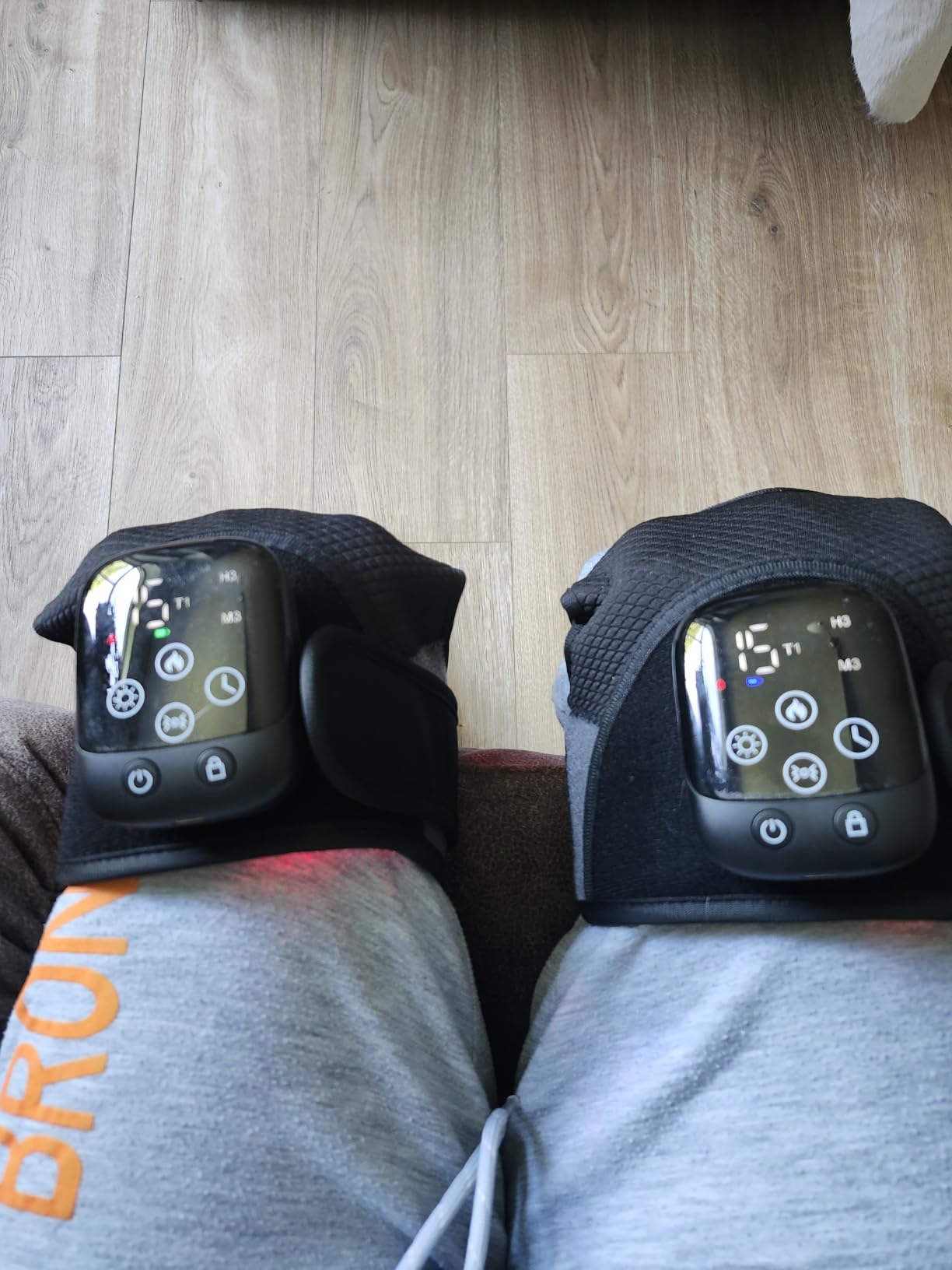 LTW Knee Massager with Heat and Red Light Therapy for Knee Pain Relief | FSA&HSA, 5000mAh Cordless Heated Knee Brace with 3 Heat / 3 Vibration / 5 Light Levels, 72 Red Lights 660nm & 850nm infrared customer photo 2