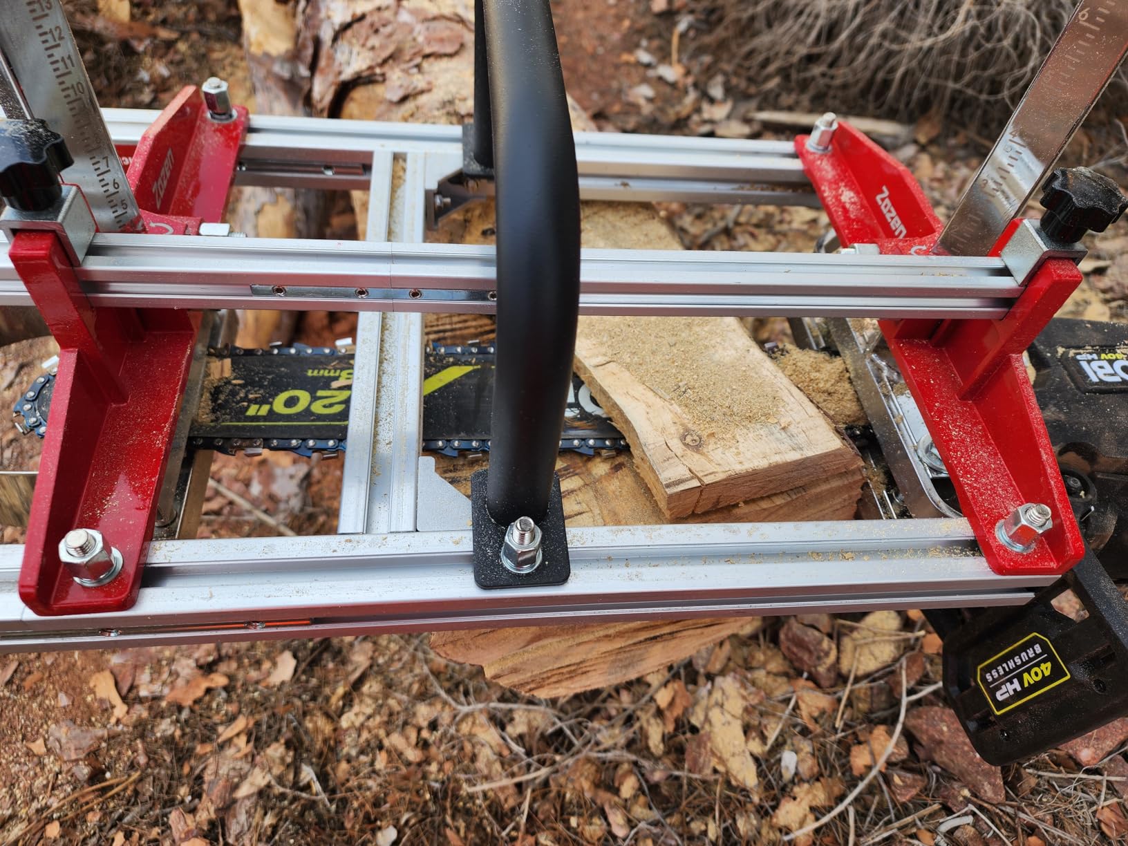 Zozen Chainsaw Mill, Upgraded Lock, 3 Adjustable Sizes for Independent Use customer photo 1