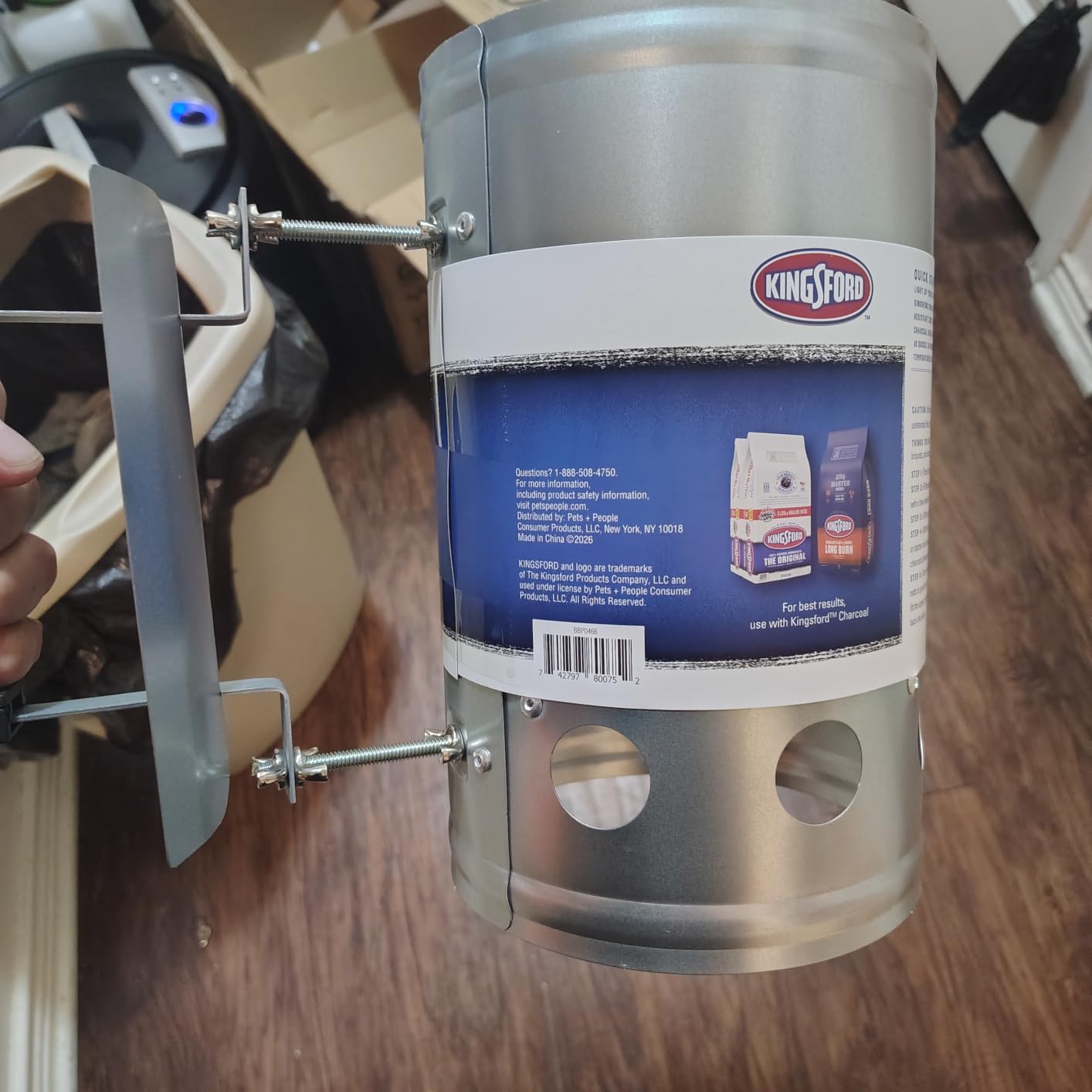 Kingsford Compact Charcoal Chimney Starter for Grills and BBQs customer photo 2