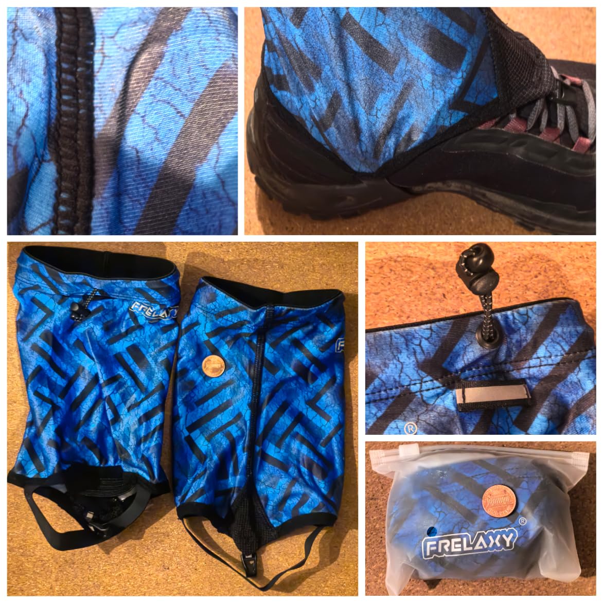 Frelaxy Ultralight Trail Gaiters, Low Shoe Gaiters for Hiking and Running customer photo 2