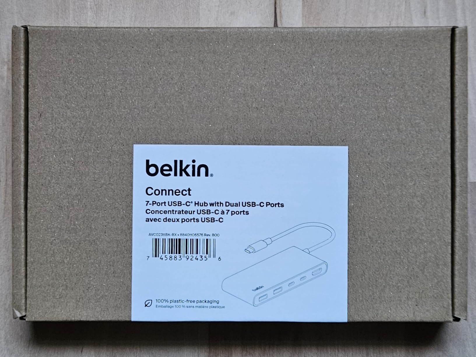 Belkin USB-C Hub 7-Port 4K HDMI SD MicroSD 100W PD for Neo MacBook & More customer photo 2