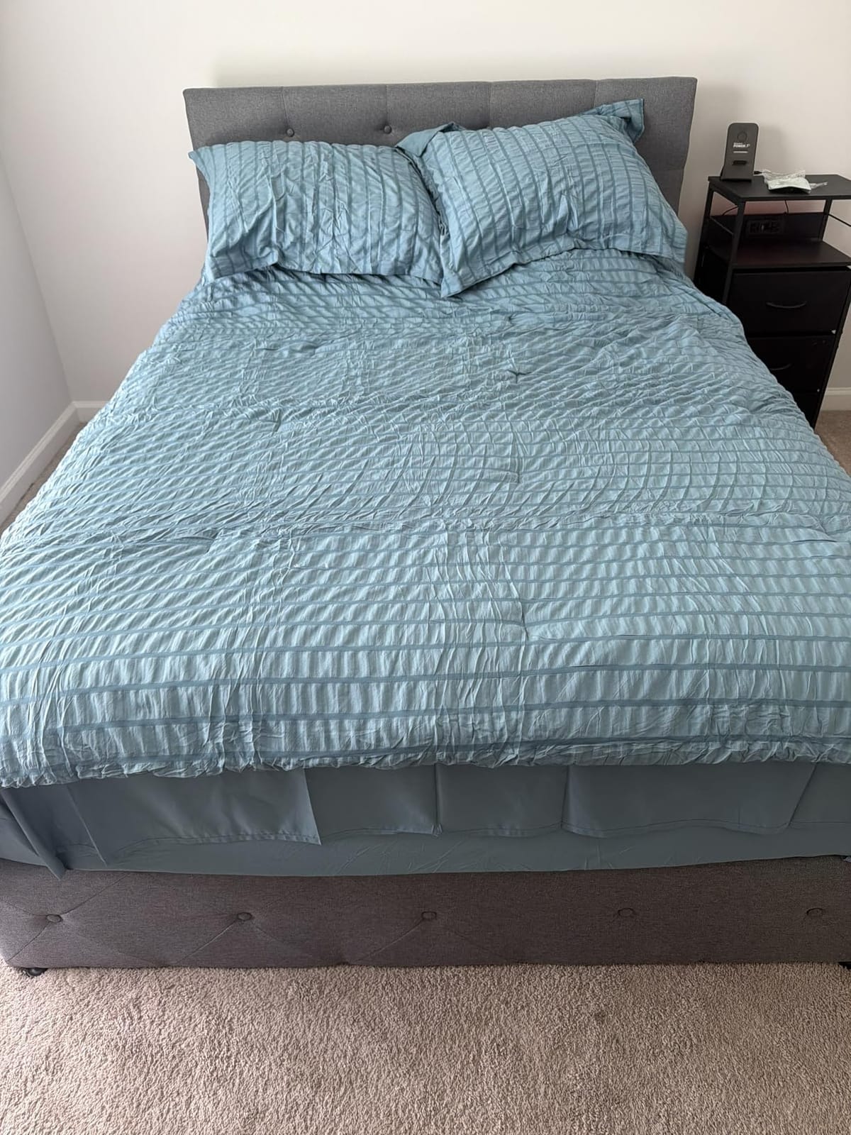 14 inches Hybrid Mattress King Size, Cooling-Gel Memory Foam & Pocket Springs, Firm Support for Back Pain Relief, Motion Isolation, CertiPUR-US Certified, Bed in a Box customer photo 2