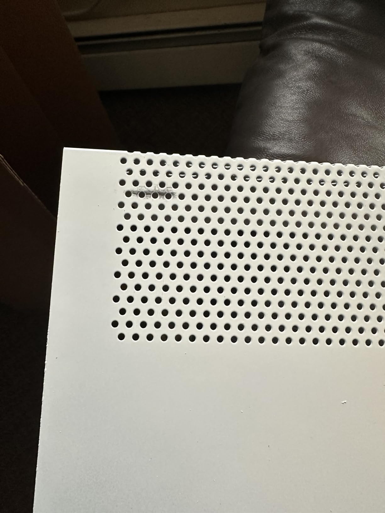 3FT-6FT Retractable Galvanized Steel Easy Slip-On Baseboard Heater Cover with End Caps, Baseboard Covers for Hydronic Home Heating Systems customer photo 2