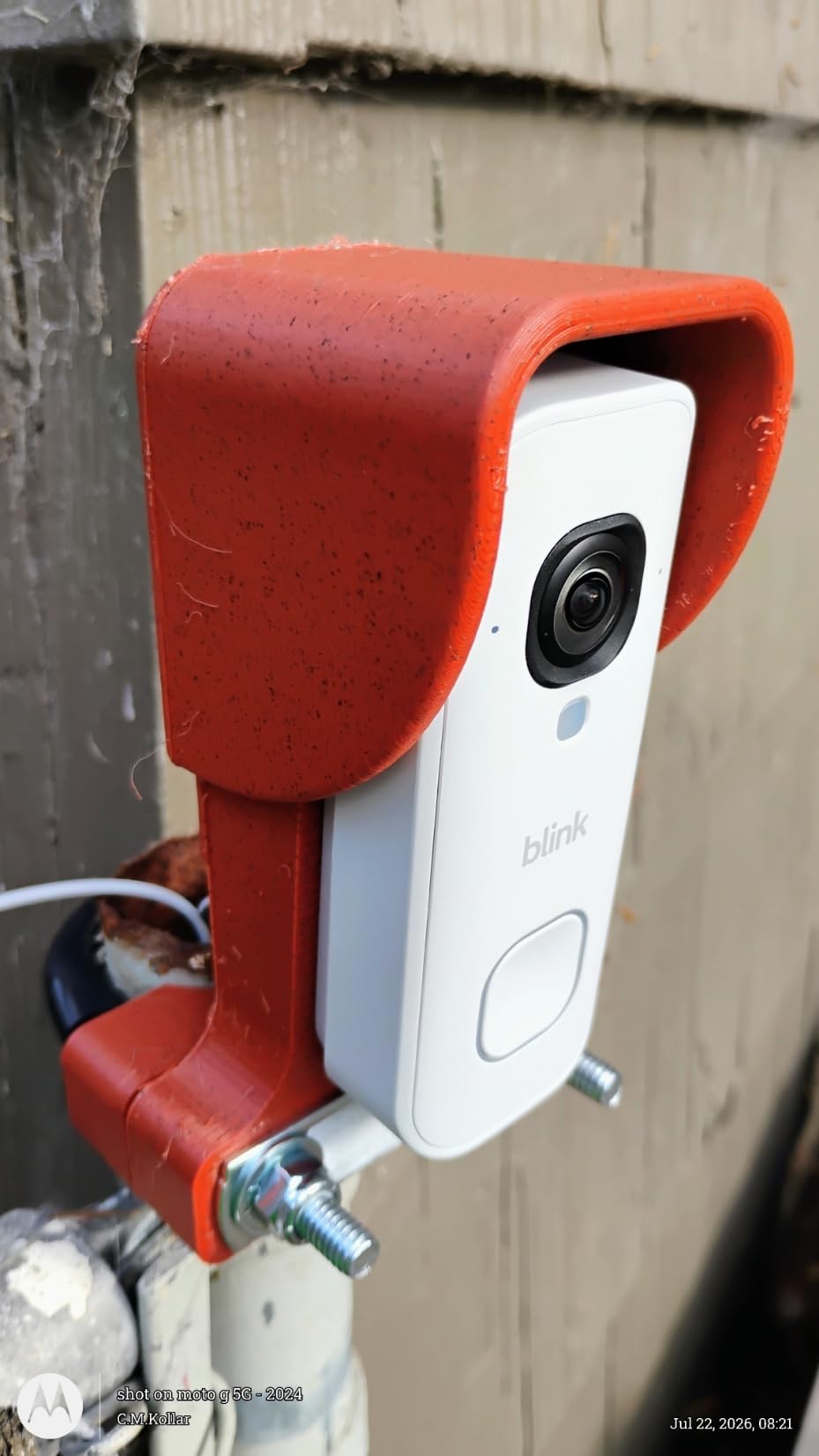 Blink Wired Doorbell 2K+ customer photo 2