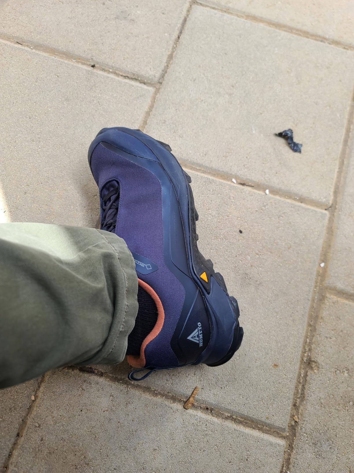HUMTTO Men's All-Terrain Waterproof Hiking Shoes Lightweight Breathable Anti Slip Outdoor Trekking Trails Shoes customer photo 2
