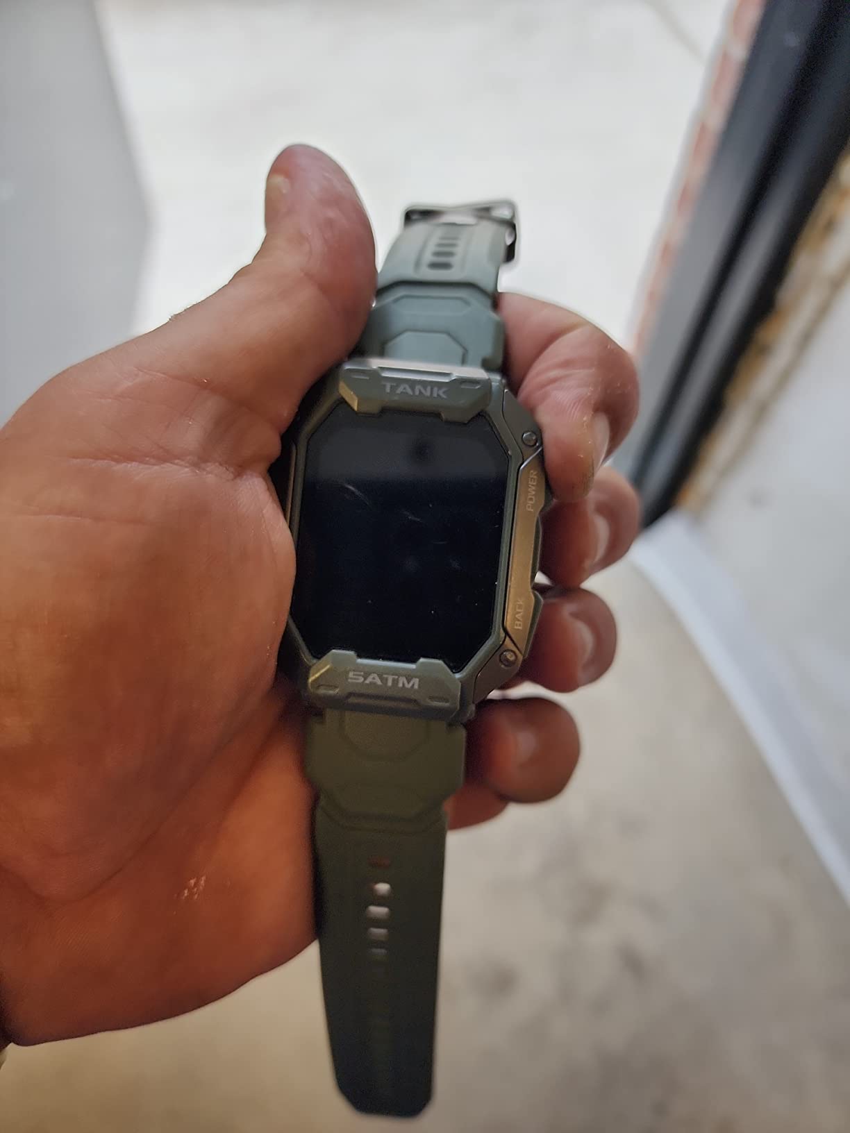 KOSPET Tank M4C Smart Watch Rugged, Dual-Band GPS, 5ATM & IP69K Waterproof customer photo 1