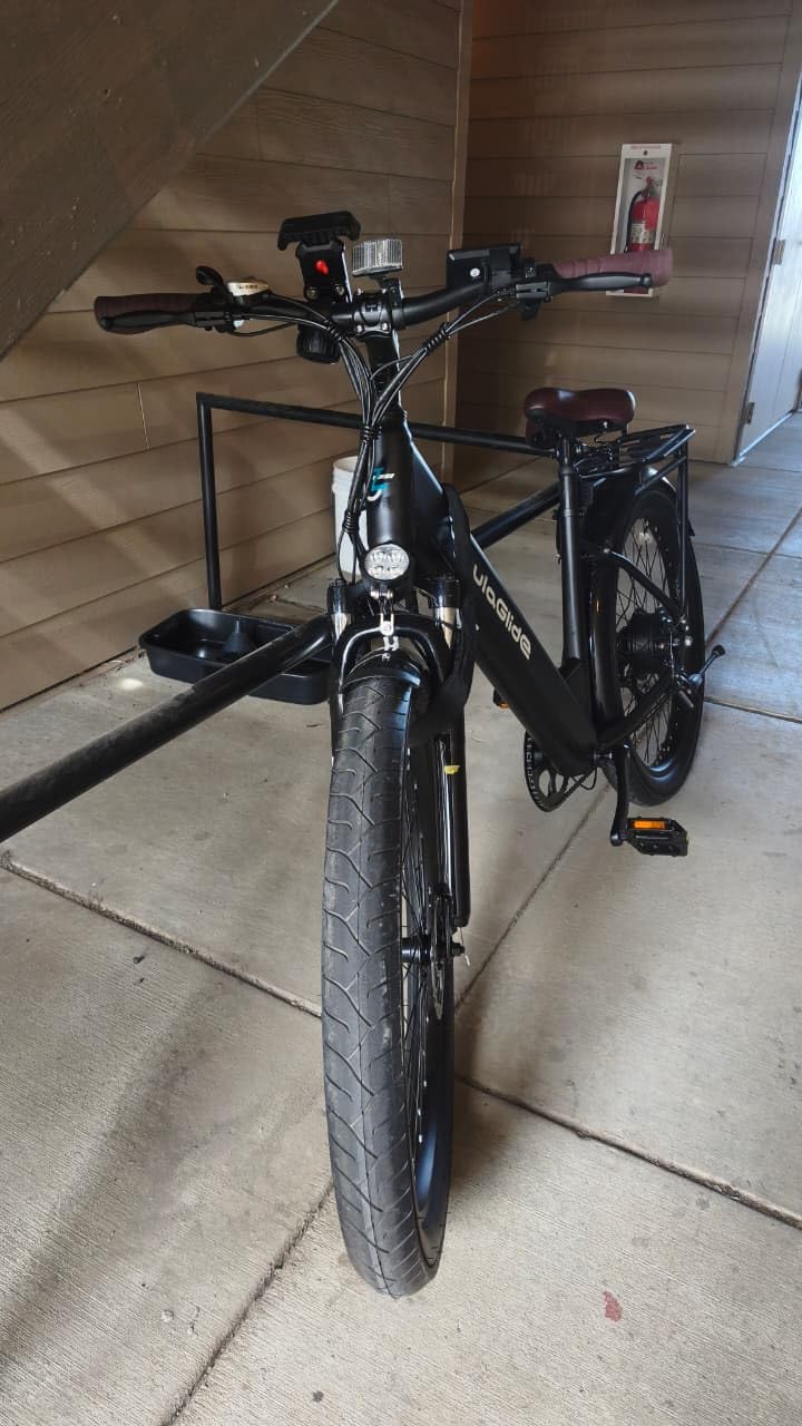 Electric Bike for Adults, Removable Battery, Step-Thru | 750W Peak Motor, 28 MPH Top Speed, 50 Miles Max Range, 26x3.0 Fat Tire, 7-Speed, UL2849 Certified, for Women customer photo 2