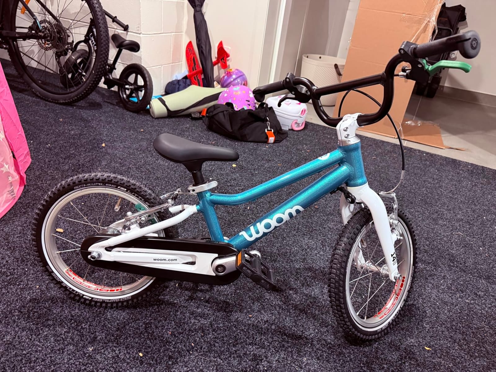 woom GO 2 Kids Bike, 14 Inch Lightweight, Ages 3-4.5, Boys & Girls customer photo 1
