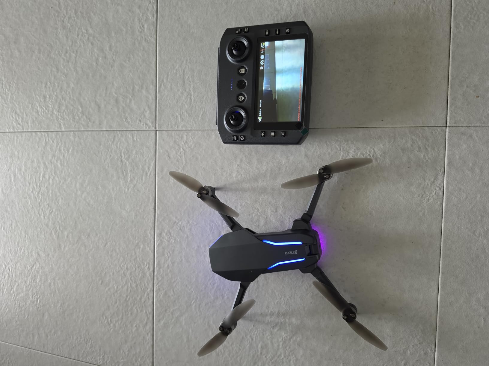 Drone with 1080P Camera, Foldable Remote Control Quadcopter for Adults Beginners, Mini Drone with Stable Hover, Waypoint Fly, 3D Flips, One Key Start, 2 Batteries, Easy to Fly Indoors & Outdoors customer photo 1