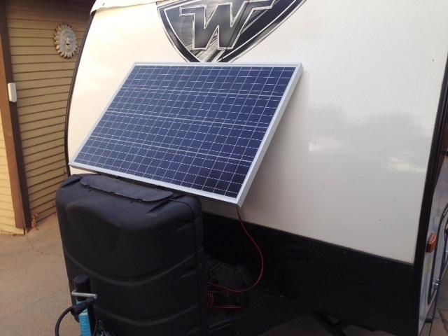 HQST 100W Portable Solar Panel, N-Type, 25% Efficiency, IP67 Waterproof | Only 5.91 lb, Foldable, 3-in-1 Adapter Cable & Adjustable Kickstands for Power Stations,Camping, RV, Off-Grid & Emergency customer photo 1