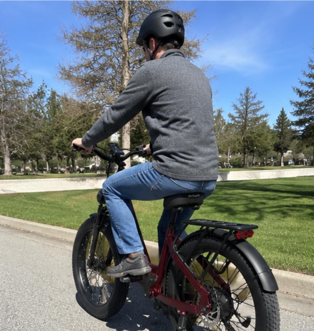 2000W Electric Bike 24 Fat Tire for Adults Teens - 48V 18Ah (130KM Max), All-Terrain Ebike 11