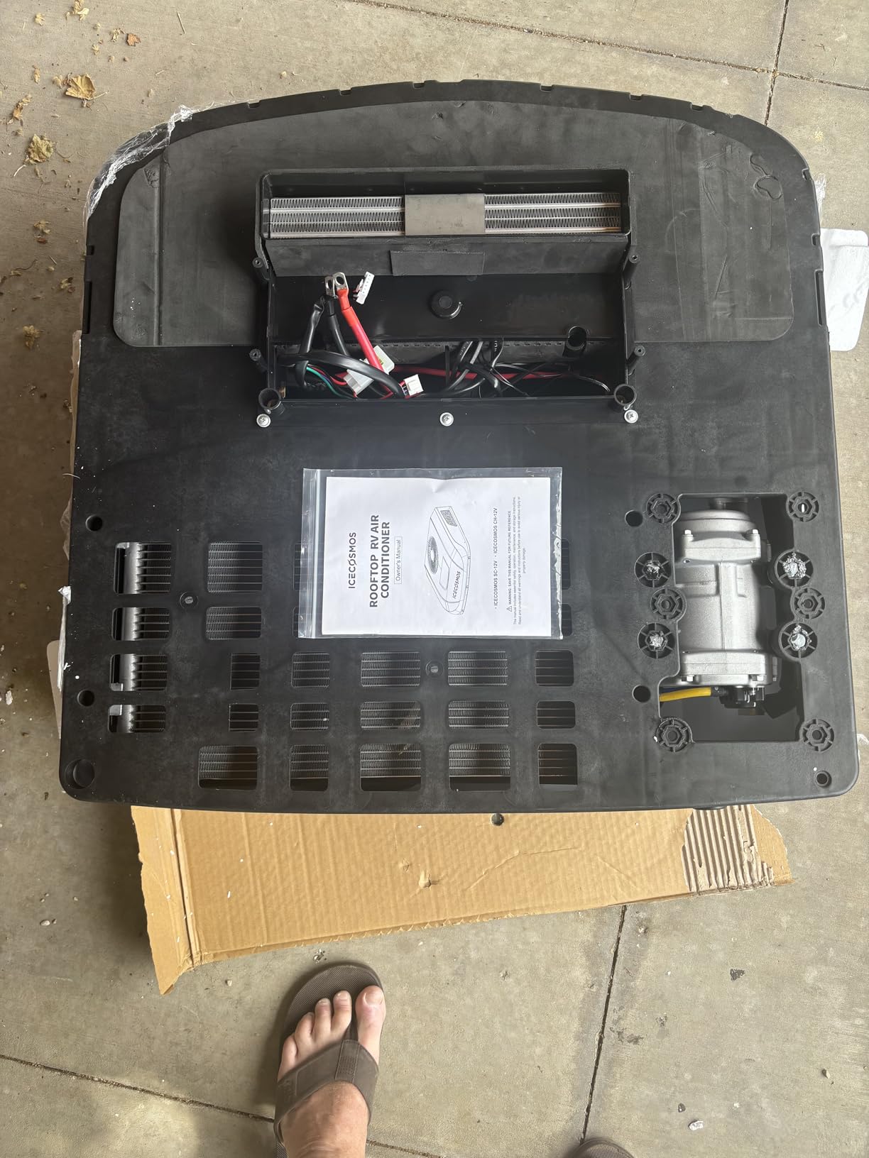 Ultra-Slim 12 Volt DC Roof Top RV Air Conditioner with Heat customer photo 1