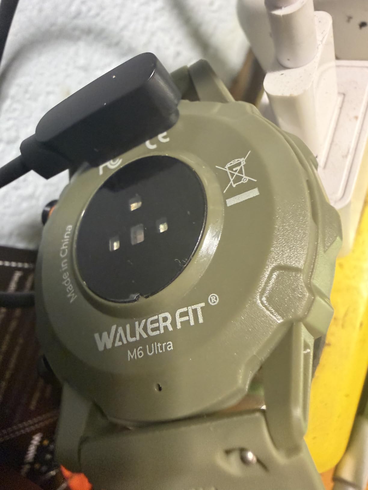 WalkerFit Rugged Smart Watch for Men, Standalone GPS, 1.43