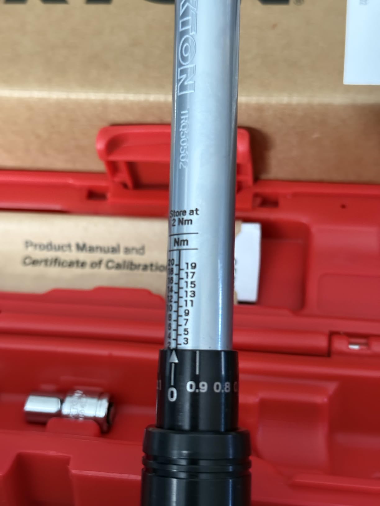 TEKTON 1/4 Inch Drive 90-Tooth Dual-Direction Micrometer Torque Wrench with Case (2-20 Nm) | TRQ50502 customer photo 2