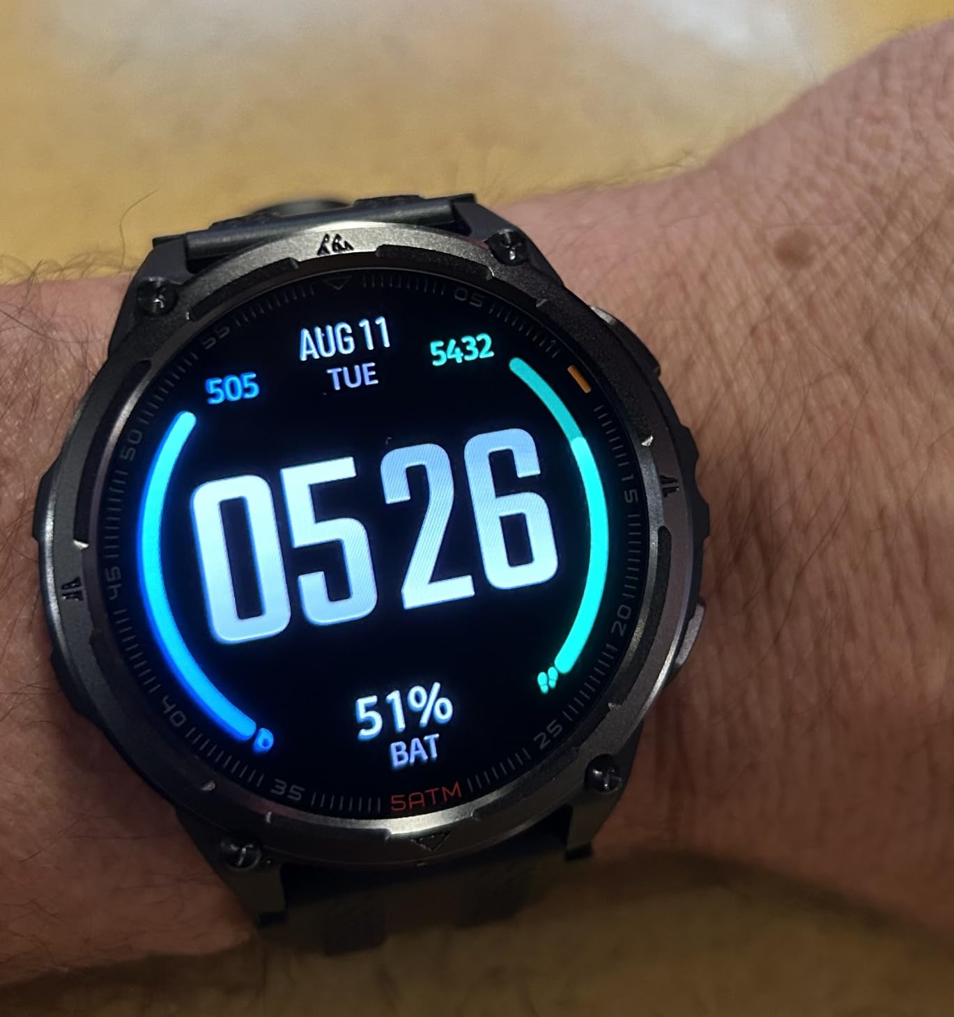 KOSPET Pulse 2 Smart Watch with GPS, 5 ATM/IP69 Waterproof, 15-Day Battery customer photo 1