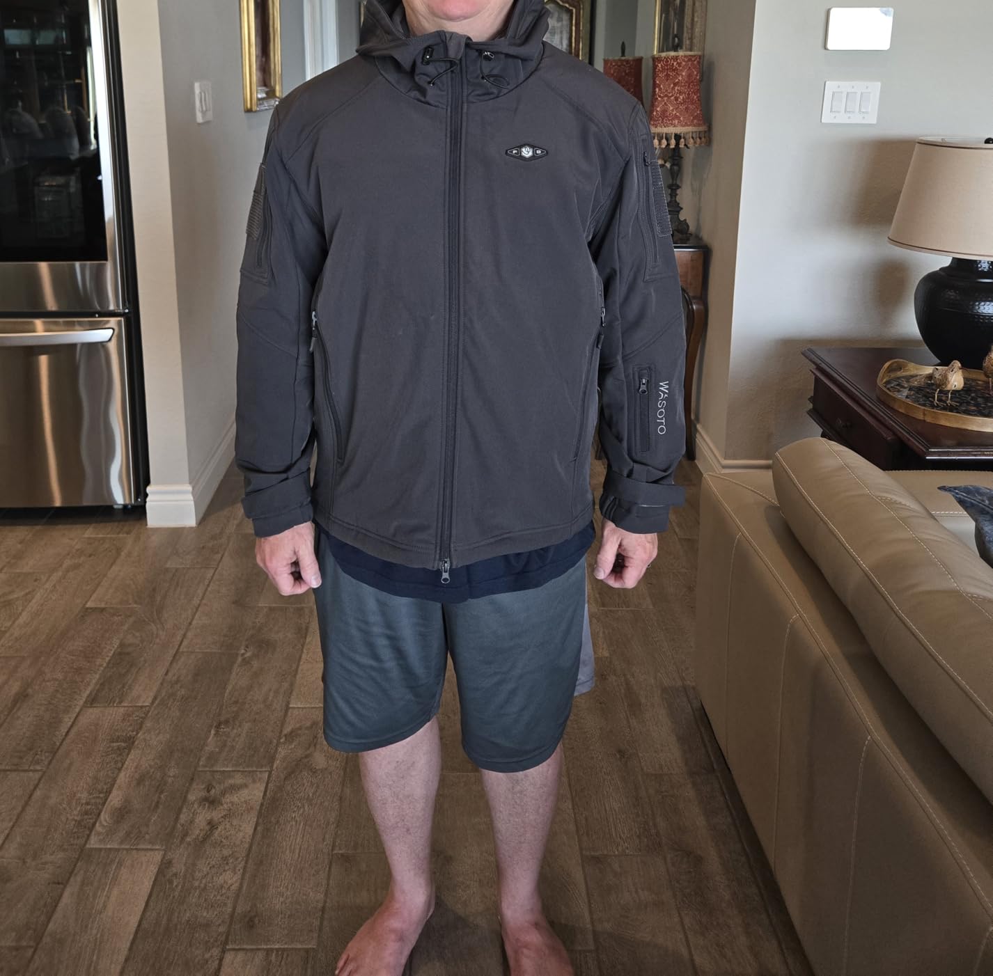 WASOTO Heated Jackets for Men with 18400mAh Battery Pack Included Windproof Waterproof for Snowboarding customer photo 1
