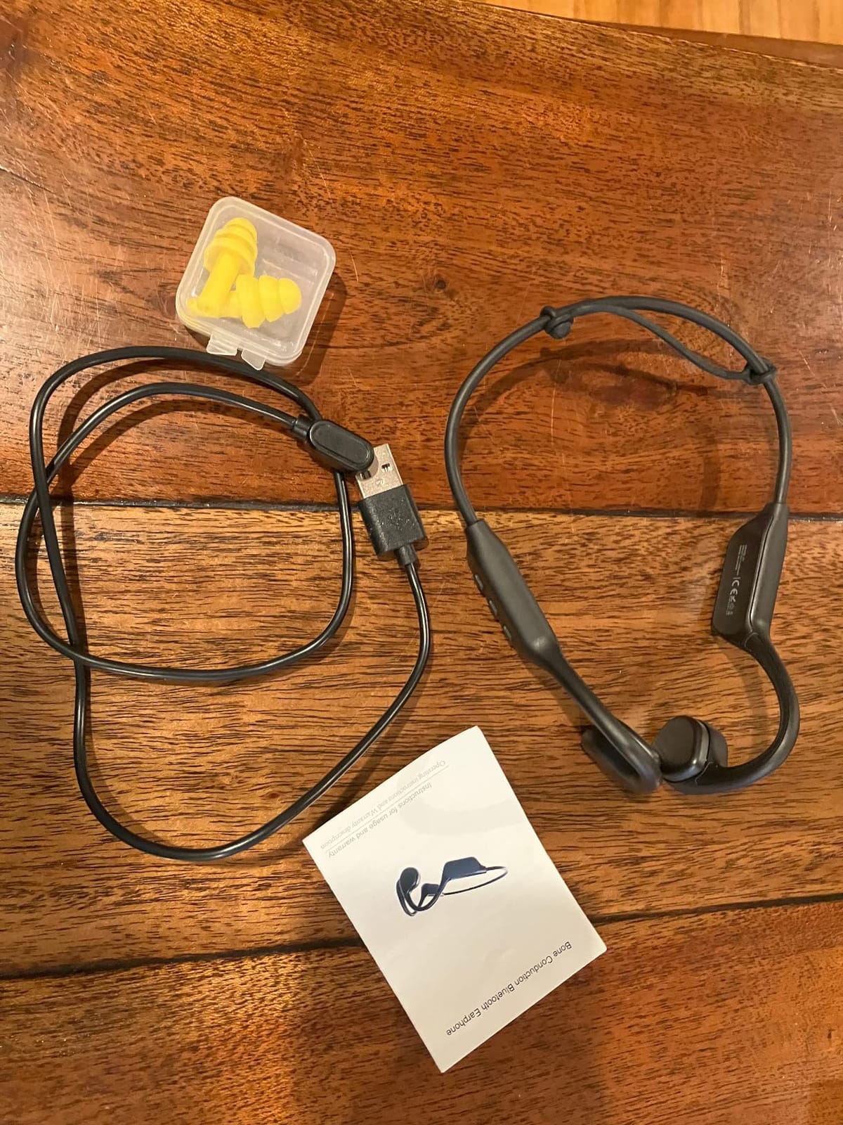 Swimming Headphones,IPX8 Waterproof Bone Conduction Headphones with 32GB Built-in Memory,Underwater Earphones for Swimming,Bluetooth 5.4 Open-Ear Sport Earbuds for Running, Cycling customer photo 2