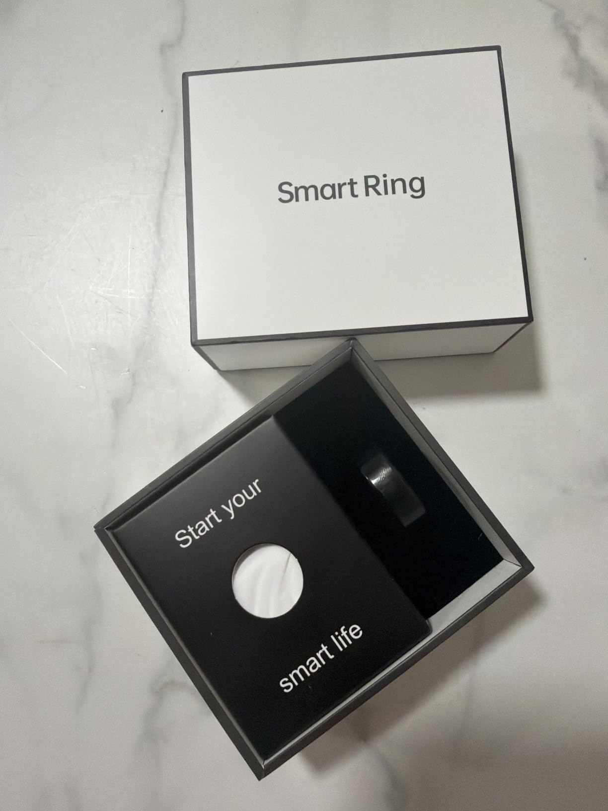 Women Men Smart Ring Health Tracker, Sleep Exercise Health Monitoring Wearable Device, IP68 Waterproof, iOS/Android Compatible, No Subscription Required, 5‑Day Long Lasting Battery (Rose Gold, 8) customer photo 2
