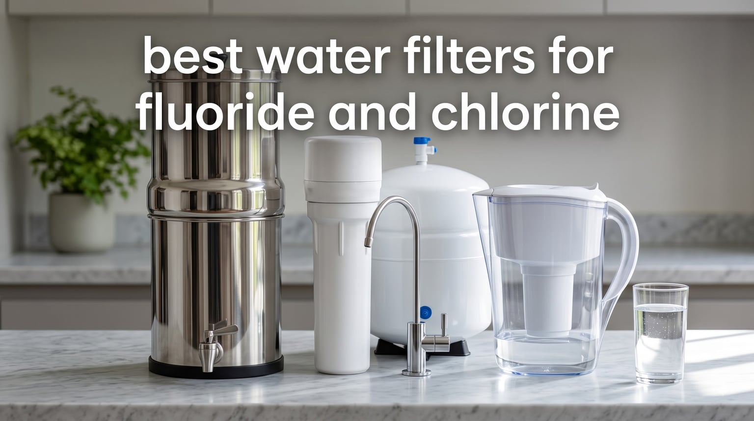 best water filters for fluoride and chlorine
