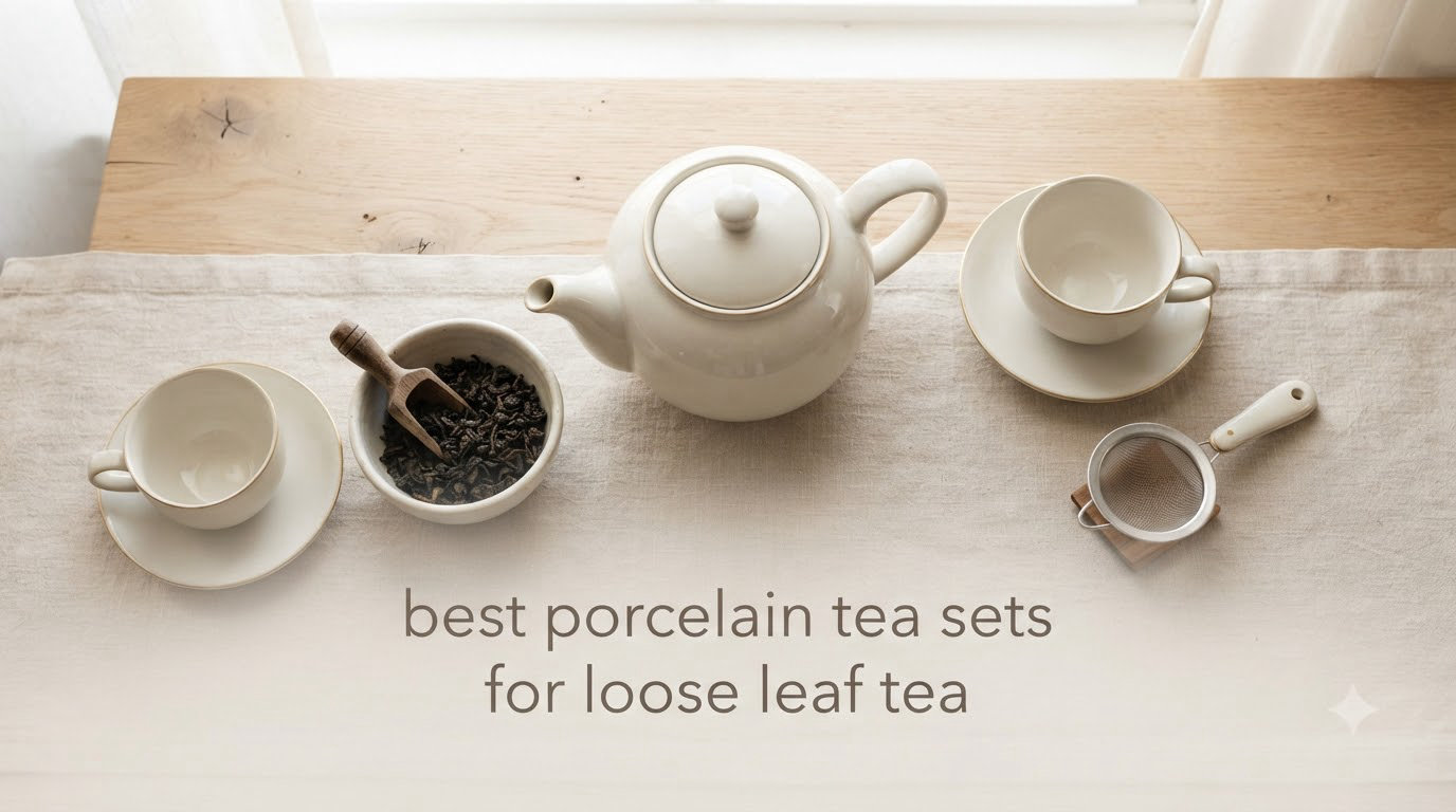 best porcelain tea sets for loose leaf tea