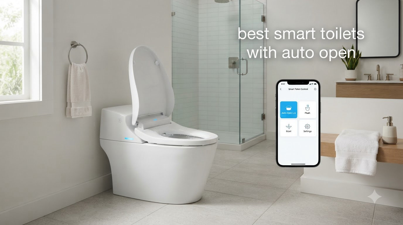 best smart toilets with auto open