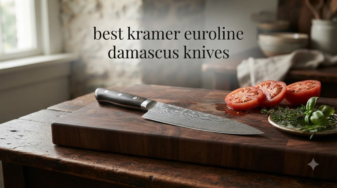 best kramer euroline damascus knives