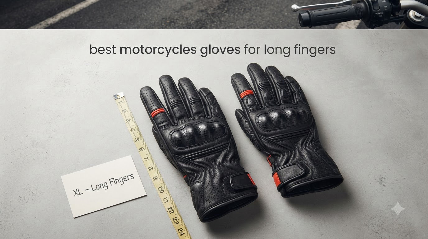 best motorcycles gloves for long fingers