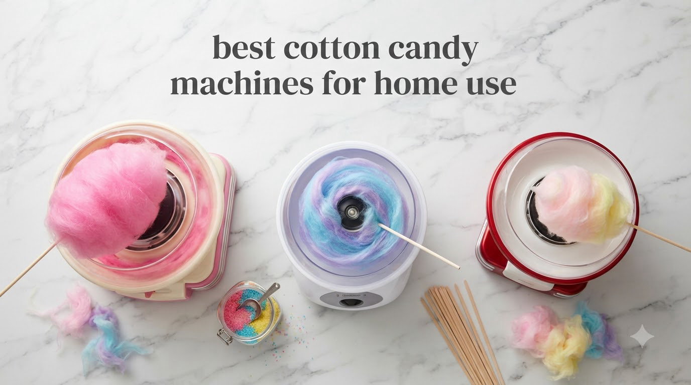 best cotton candy machines for home use