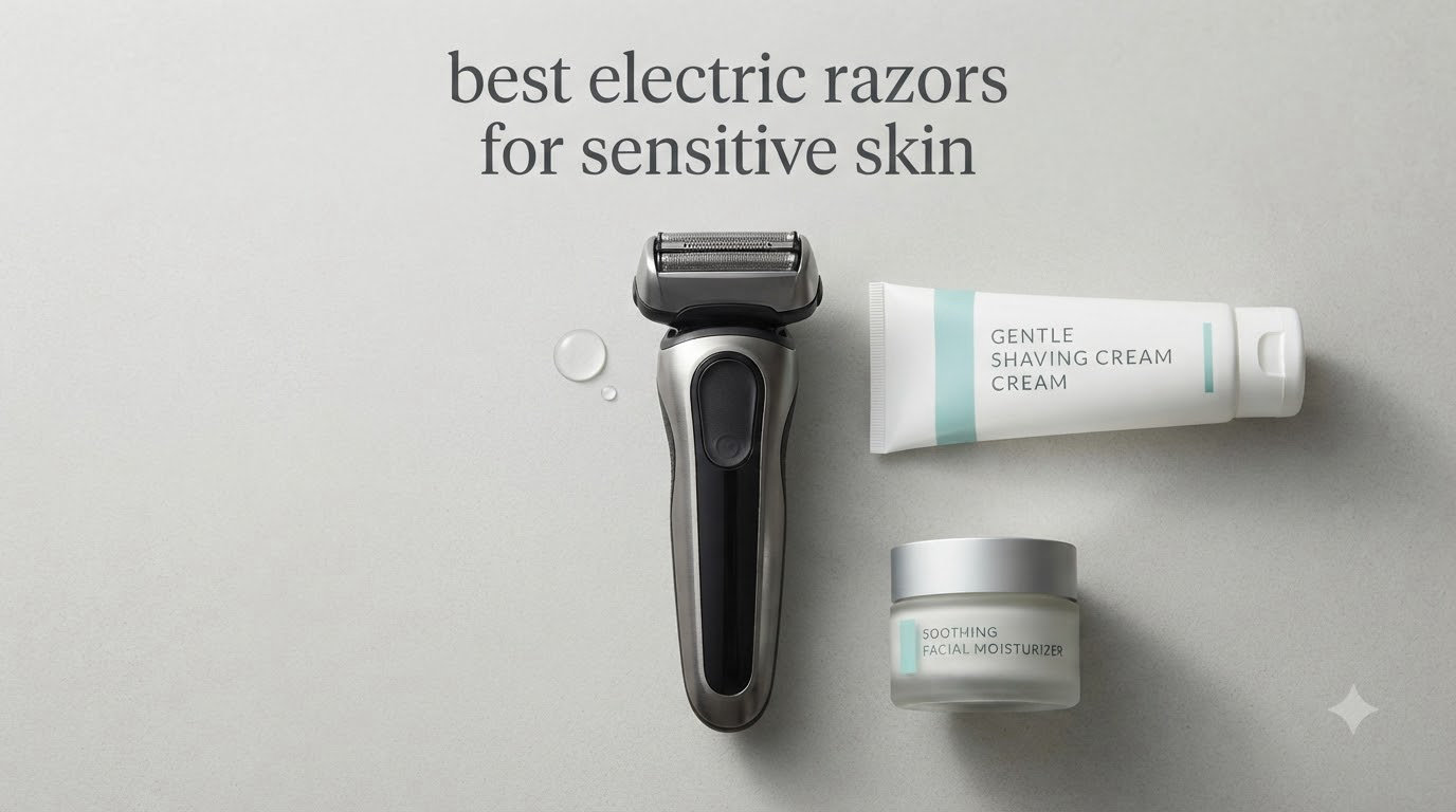 best electric razors for sensitive skin