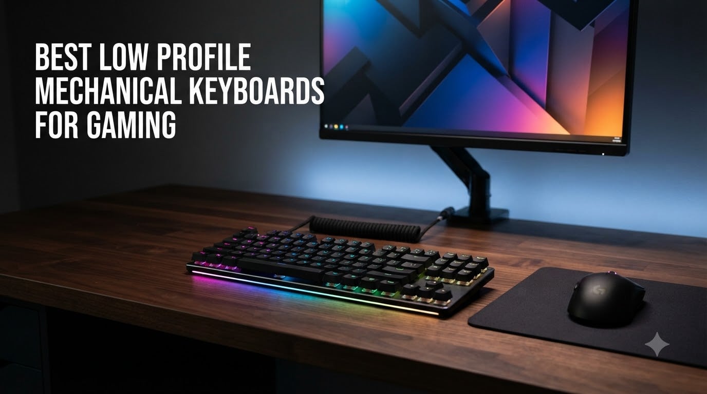 best low profile mechanical keyboards for gaming