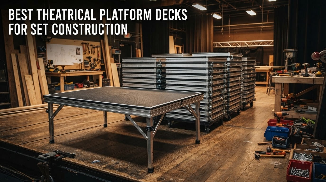 best theatrical platform decks for set construction