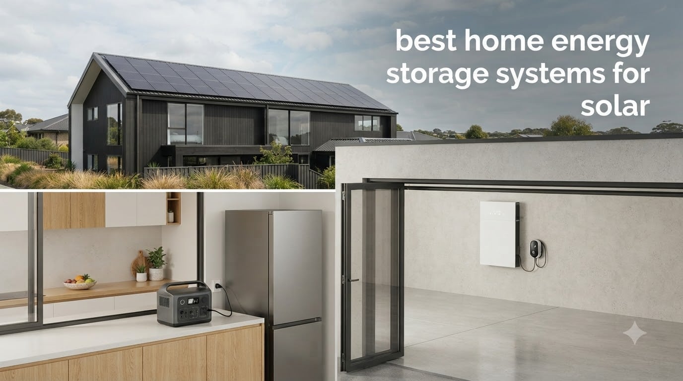 best home energy storage systems for solar