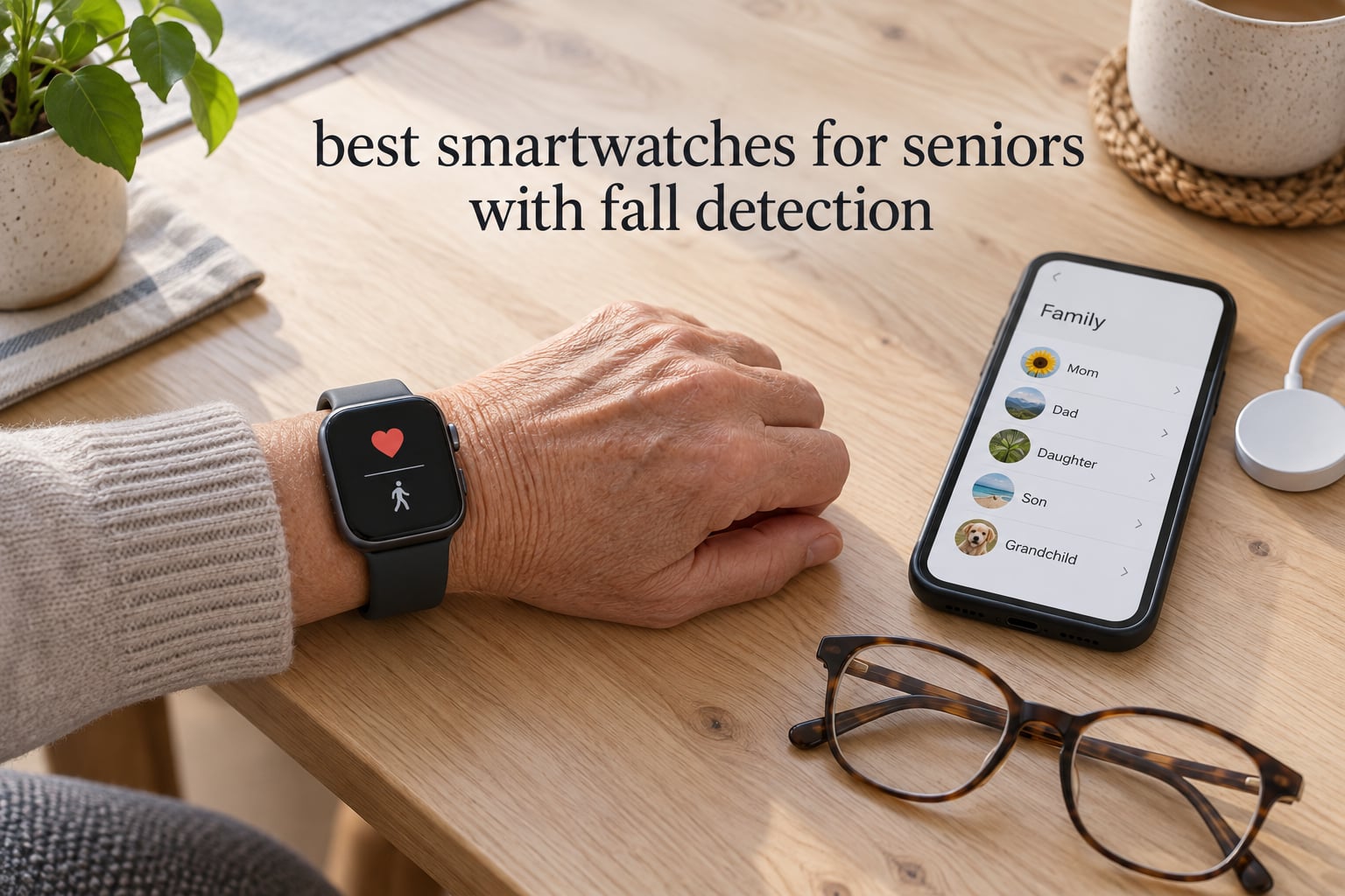 best smartwatches for seniors with fall detection