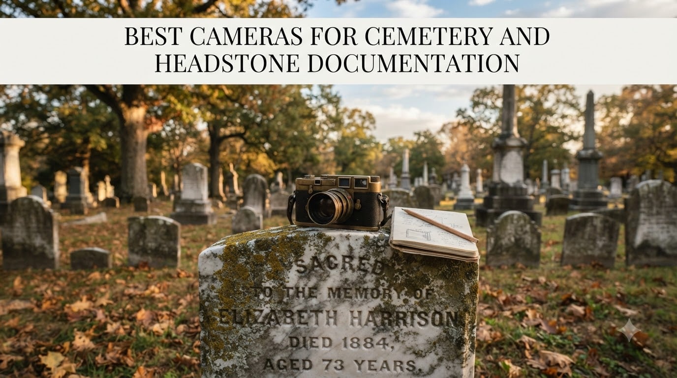 best cameras for cemetery and headstone documentation