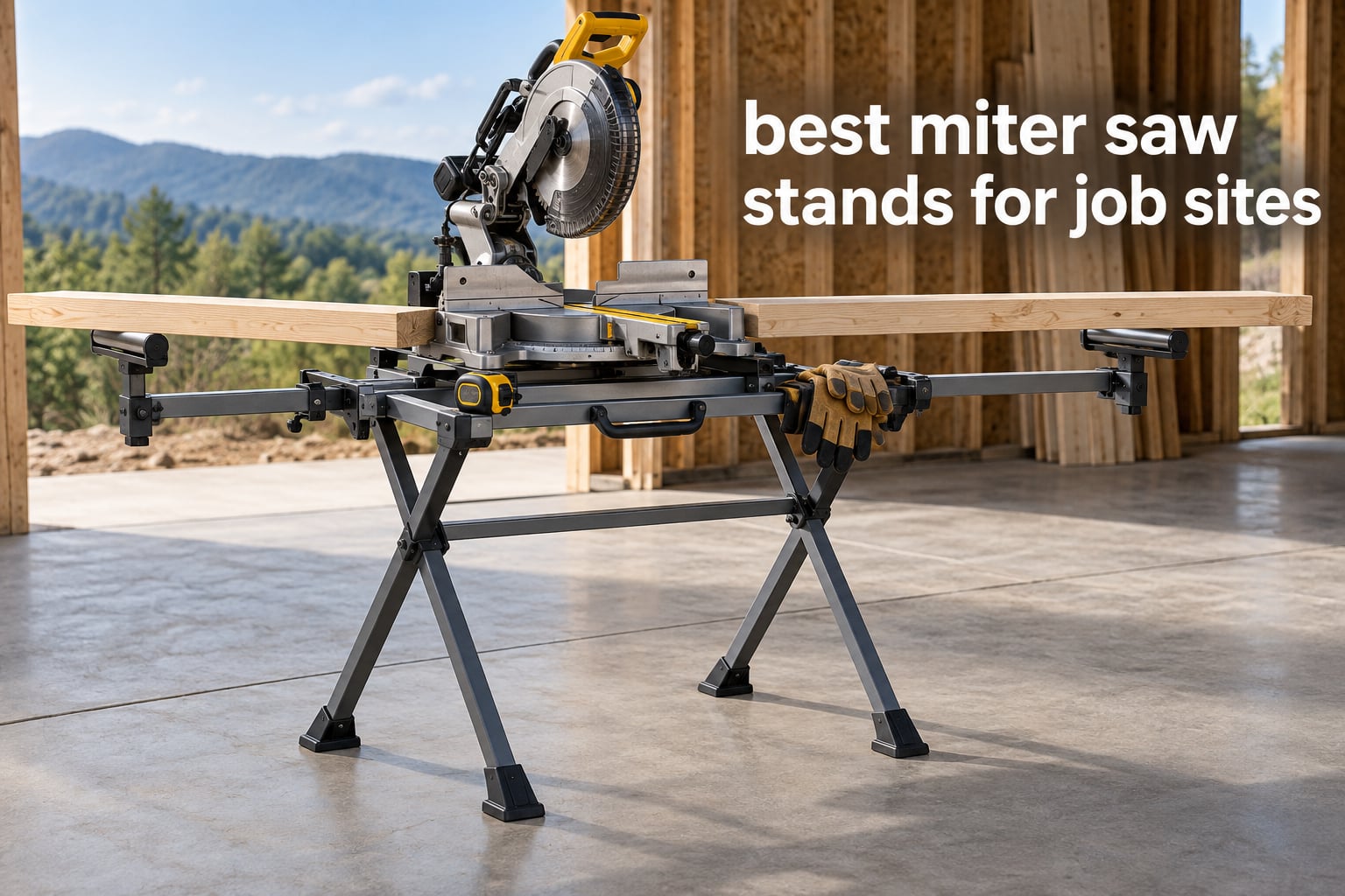 best miter saw stands for job sites