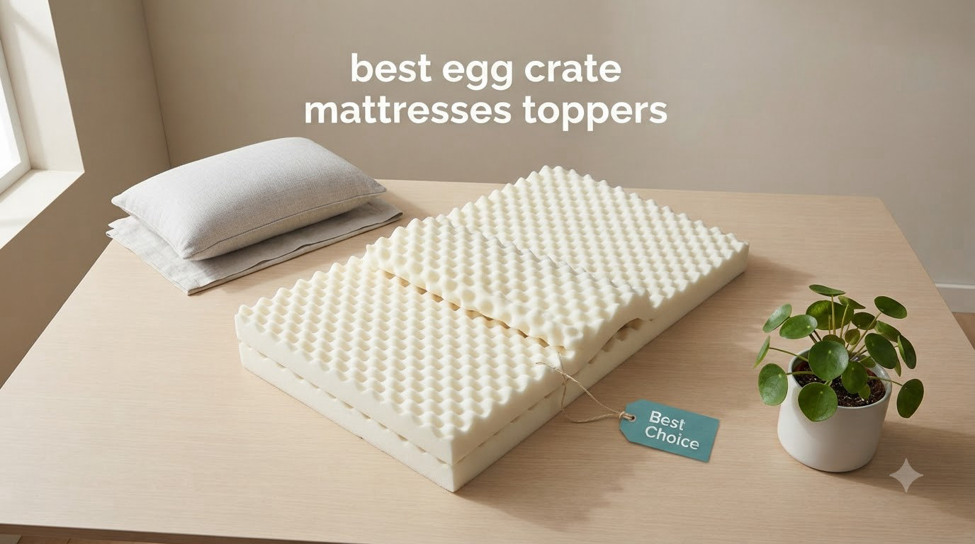 best egg crate mattresses toppers